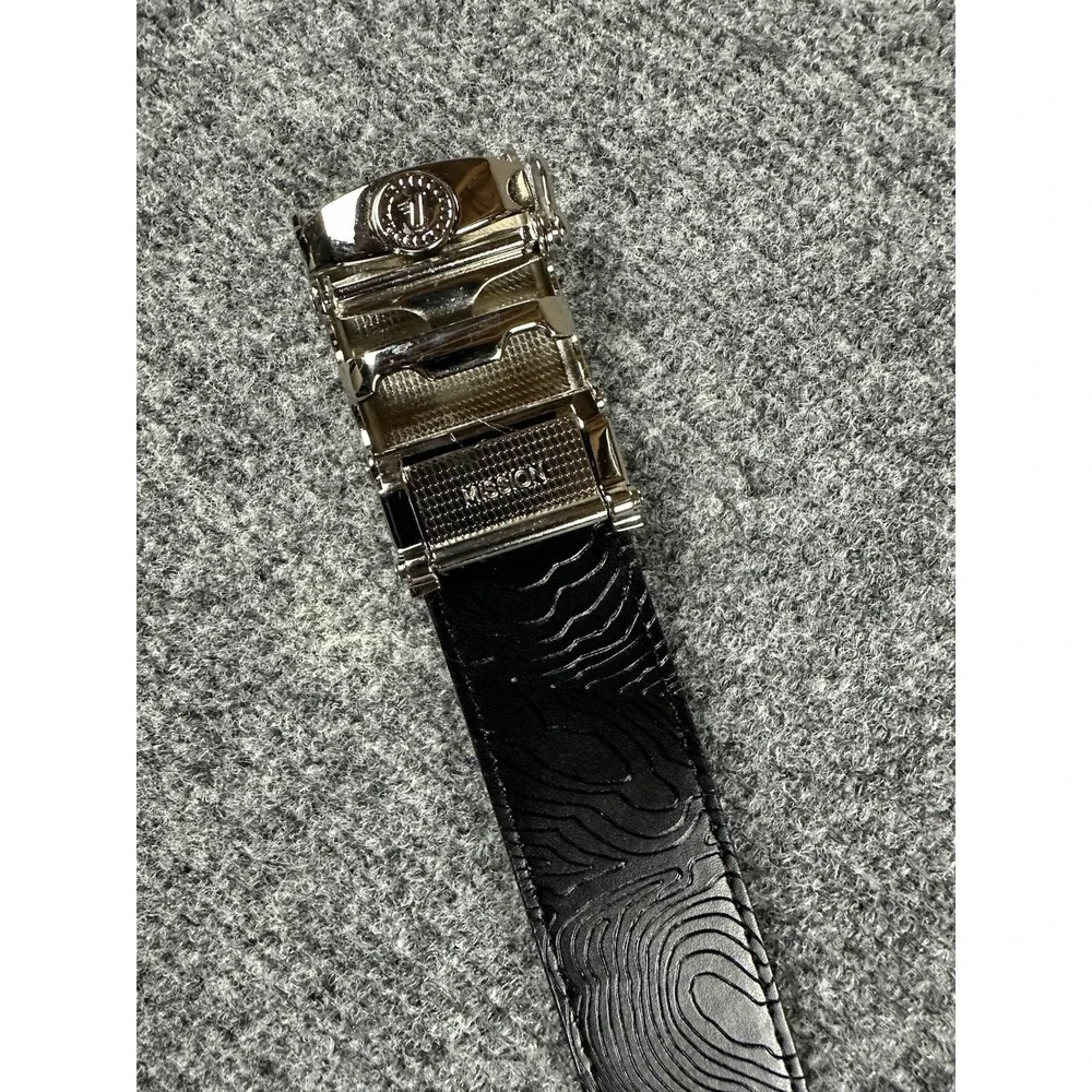 NEW Mission Belt Black Nylon Belt + Steel Buckle Size: Medium up to 35
